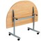 Jemini Semi-circular Tilt Table, 1400mm, Beech