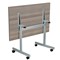 Jemini Rectangular Tilt Table, 1200x800mm, Grey Oak