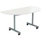 Jemini Semi-circular Tilt Table, 1400mm, White