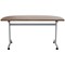 Jemini Semi-circular Tilt Table, 1600mm, Walnut