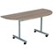 Jemini Semi-circular Tilt Table, 1600mm, Grey Oak