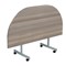Jemini Semi-circular Tilt Table, 1600mm, Grey Oak Jemini Semi-circular Tilt Table, 1600mm, Grey Oak