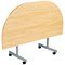 Jemini Semi-circular Tilt Table, 1600mm, Oak
