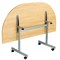 Jemini Semi-circular Tilt Table, 1600mm, Oak