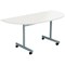 Jemini Semi-circular Tilt Table, 1600mm, White