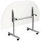 Jemini Semi-circular Tilt Table, 1600mm, White