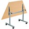 Jemini Trap Tilt Table 1600x800x720mm Beech/Silver