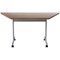 Jemini Trapezoidal Tilt Table, 1600mm, Walnut