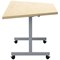 Jemini Trap Tilt Table 1600x800x720mm Maple/Silver