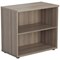 First Desk High Bookcase, 1 Shelf, 730mm High, Grey Oak First Desk High Bookcase, 1 Shelf, 730mm High, Grey Oak