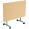 Jemini Rectangular Tilt Table, 1200x800mm, Oak