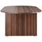 Jemini D-End Meeting Table, 1800mm, Walnut