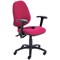 Jemini Intro High Back Posture Chair - Claret