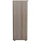 Jemini Medium Bookcase, 3 Shelves, 1200mm High, Grey Oak