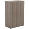 Jemini Medium Bookcase, 3 Shelves, 1200mm High, Grey Oak