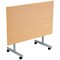Jemini Rectangular Tilt Table, 1200x800mm, Beech