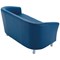 Jemini Tub Polyurethane Sofa, Blue