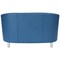 Jemini Tub Polyurethane Sofa, Blue