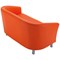 Jemini Tub Polyurethane Sofa, Orange