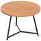 Jemini Trinity Round Table, 600mm Diameter, 435mm High, Beech