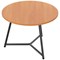 Jemini Trinity Round Table, 600mm Diameter, 435mm High, Beech