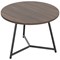 Jemini Trinity Round Table, 600mm Diameter, 435mm High, Walnut