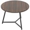 Jemini Trinity Round Table, 600mm Diameter, 435mm High, Walnut