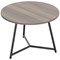 Jemini Trinity Round Table, 600mm Diameter, 435mm High, Grey Oak