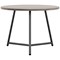Jemini Trinity Round Table, 600mm Diameter, 435mm High, Grey Oak