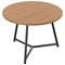 Jemini Trinity Round Table, 600mm Diameter, 435mm High, Oak