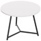 Jemini Trinity Round Table, 600mm Diameter, 435mm High, White