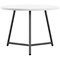 Jemini Trinity Round Table, 600mm Diameter, 435mm High, White