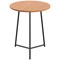 Jemini Trinity Round Table, 600mm Diameter, 735mm High, Beech