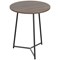 Jemini Trinity Round Table, 600mm Diameter, 735mm High, Walnut