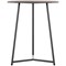 Jemini Trinity Round Table, 600mm Diameter, 735mm High, Grey Oak