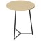 Jemini Trinity Round Table, 600mm Diameter, 735mm High, Maple