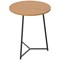 Jemini Trinity Round Table, 600mm Diameter, 735mm High, Oak