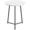 Jemini Trinity Round Table, 600mm Diameter, 735mm High, White