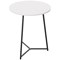 Jemini Trinity Round Table, 600mm Diameter, 735mm High, White