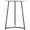 Jemini Trinity Round Table, 600mm Diameter, 735mm High, White