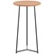 Jemini Trinity Round Table, 600mm Diameter, 1110mm High, Beech