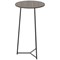 Jemini Trinity Round Table, 600mm Diameter, 1110mm High, Walnut