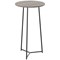Jemini Trinity Round Table, 600mm Diameter, 1110mm High, Grey Oak