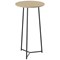 Jemini Trinity Round Table, 600mm Diameter, 1110mm High, Maple