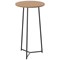 Jemini Trinity Round Table, 600mm Diameter, 1110mm High, Oak