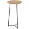 Jemini Trinity Round Table, 600mm Diameter, 1110mm High, Oak