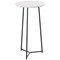 Jemini Trinity Round Table, 600mm Diameter, 1110mm High, White