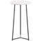 Jemini Trinity Round Table, 600mm Diameter, 1110mm High, White
