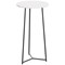 Jemini Trinity Round Table, 600mm Diameter, 1110mm High, White