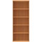 Astin Extra Tall Bookcase, 4 Shelves, 1980mm High, Beech
